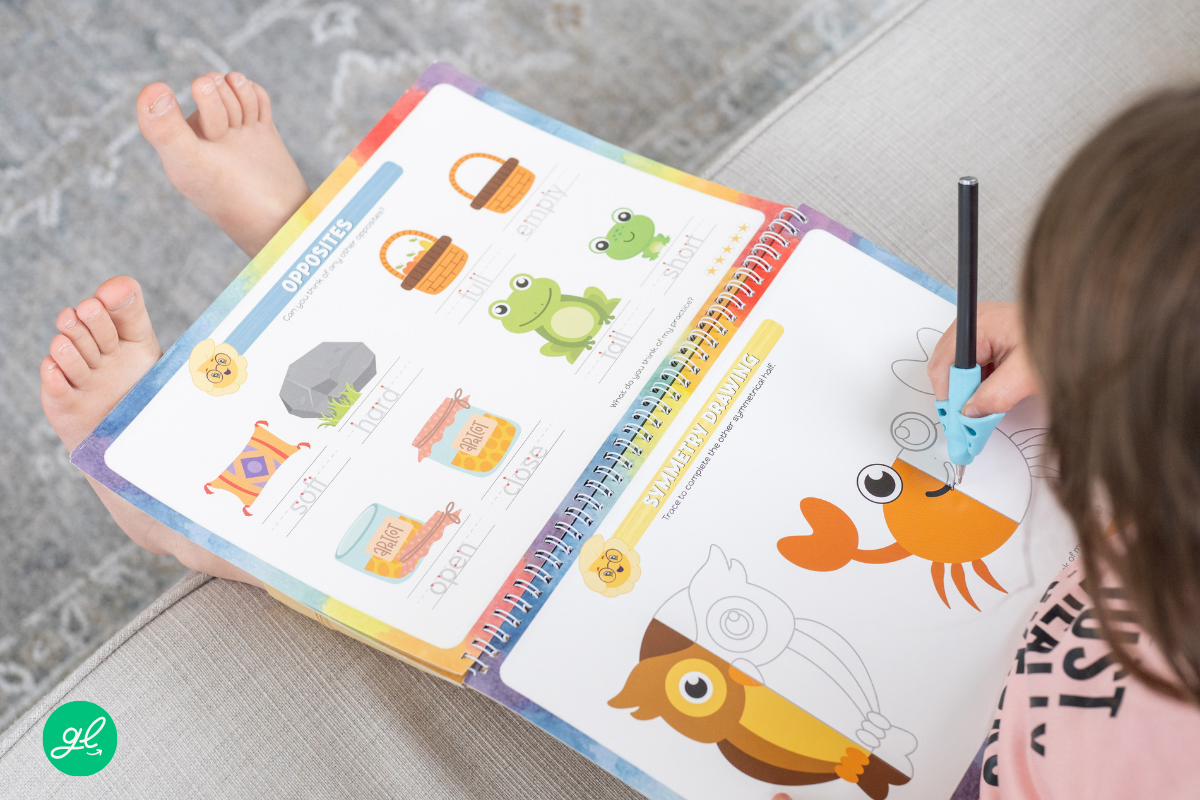 Grooved Learning letter recognition worksheets
