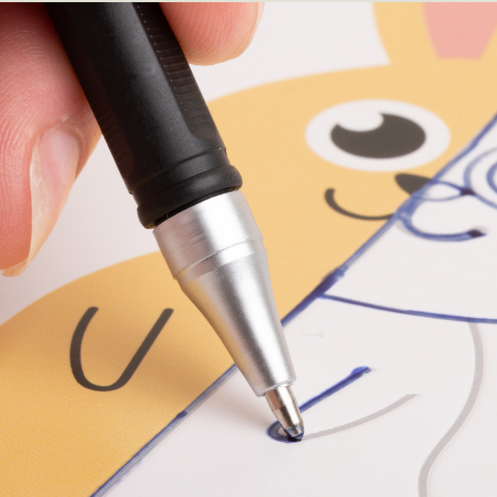 Magic Pens with Disappearing Ink - 8 Pens, 8 Refills, and 2 Grippers in a Fun Carrying Case!