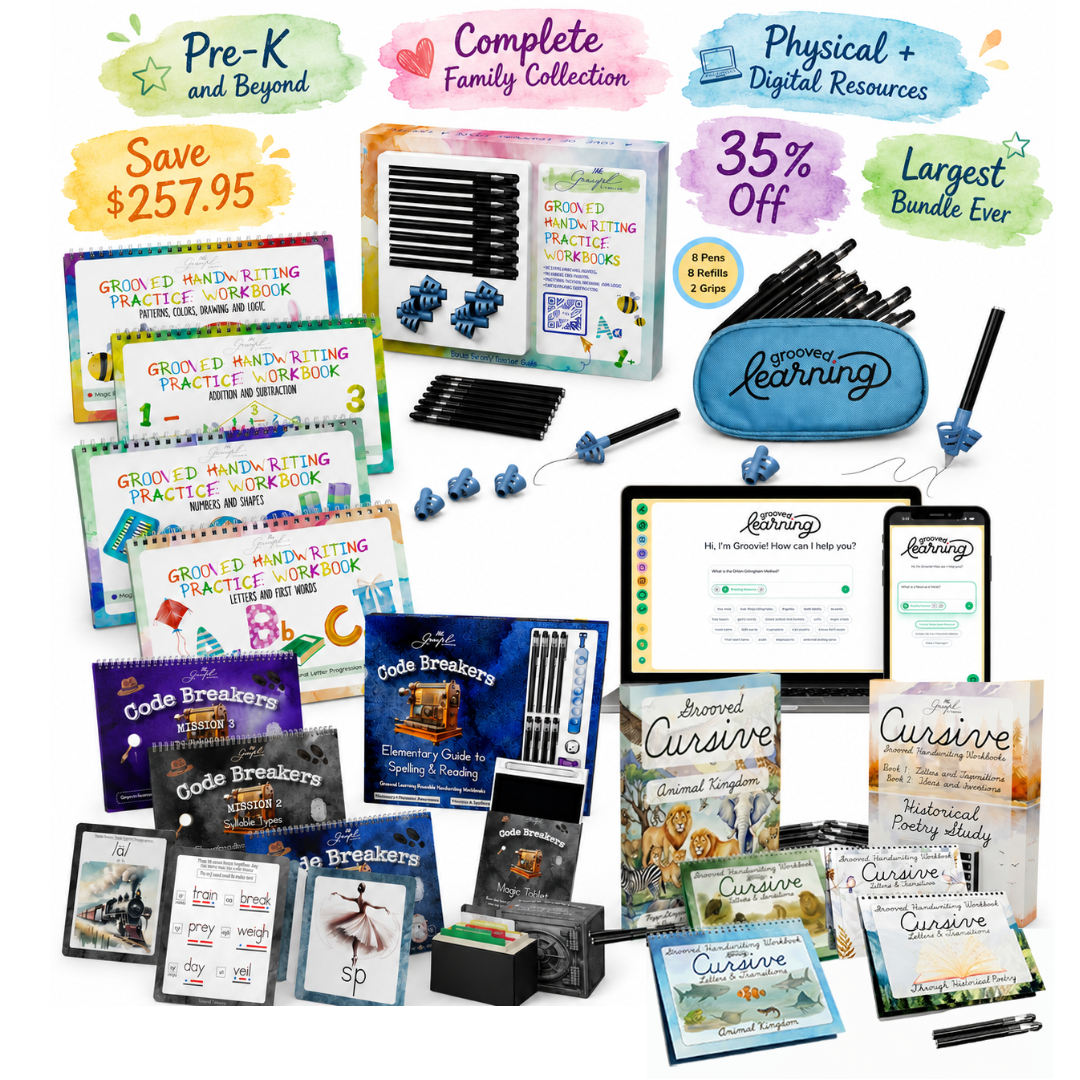 Full Family Bundle — Complete Grooved Learning Collection | Pre-K and Beyond