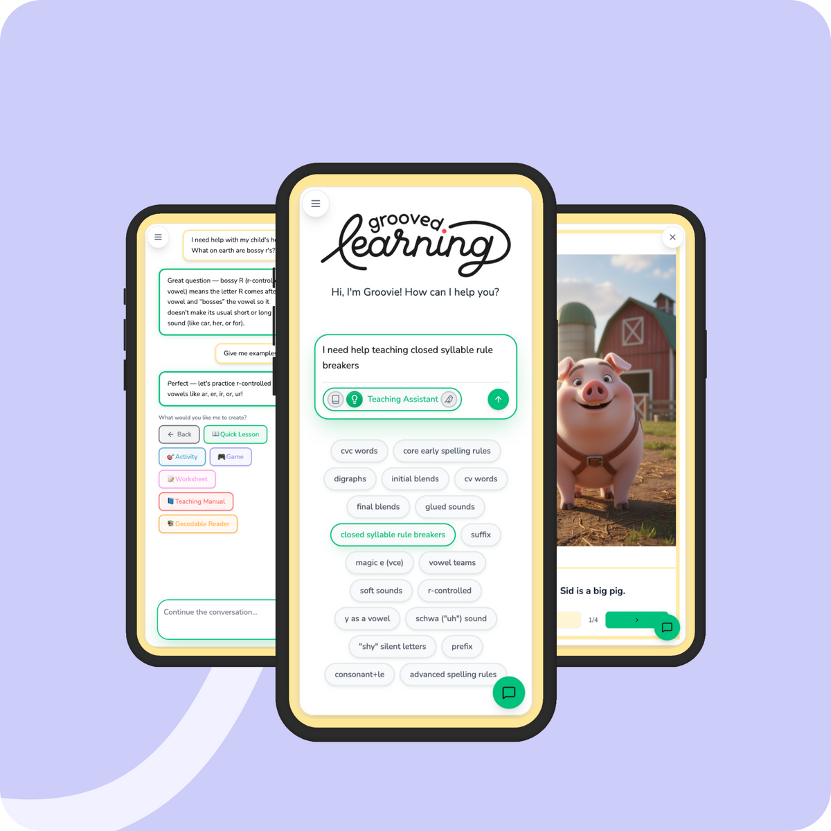 AI Reading & Spelling Support for Homeschool | Groovie – Grooved Learning