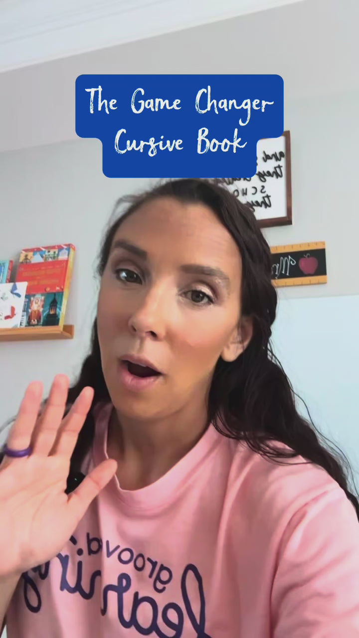 Grooved Historical Poetry Cursive for Kids | Reusable Cursive Handwriting Books with Disappearing Ink